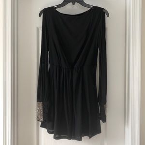 ASOS black dress